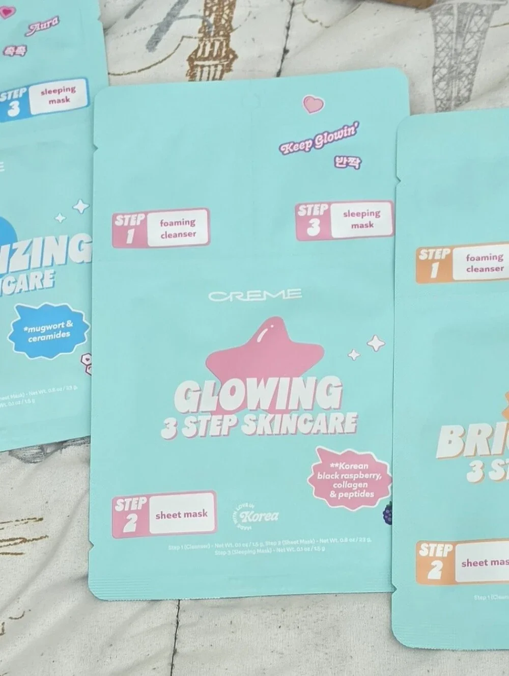 CREME 3-Step Skincare Variety Pack
